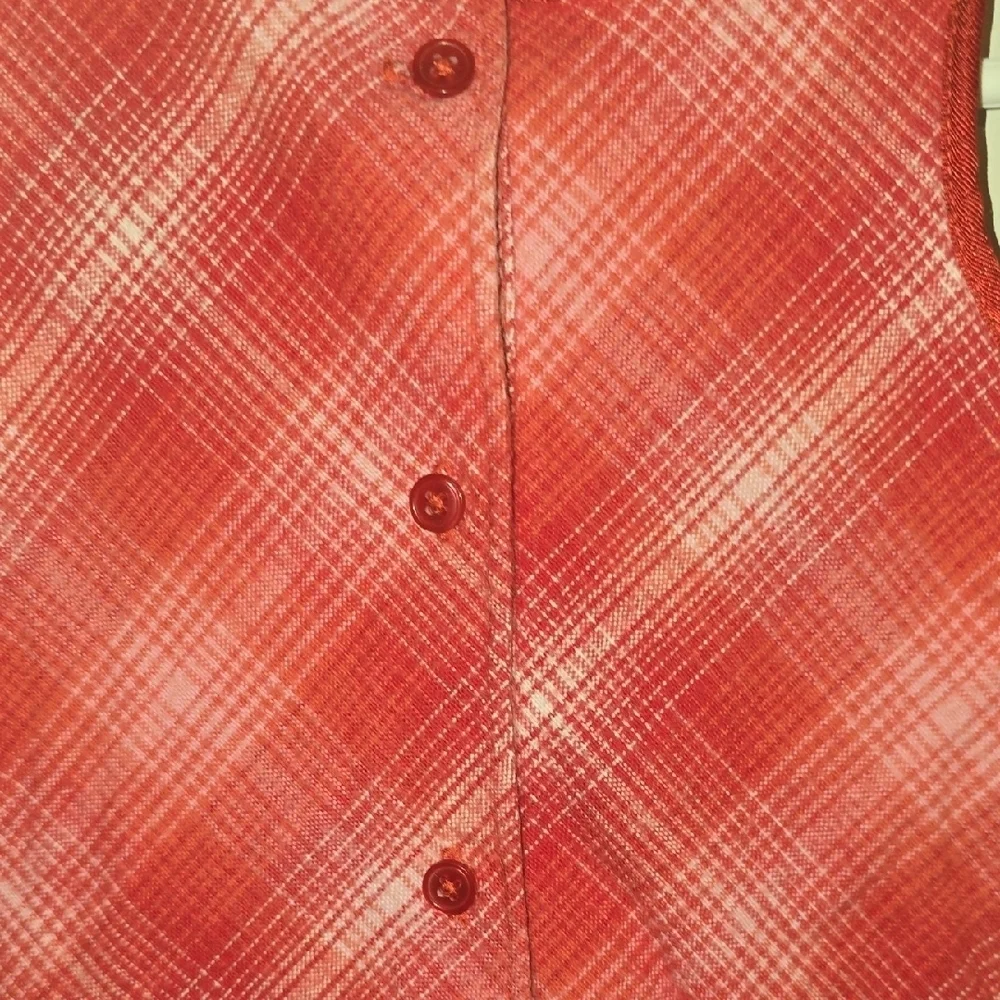 Old Navy Red Plaid Kids Formal Dress LOT-P